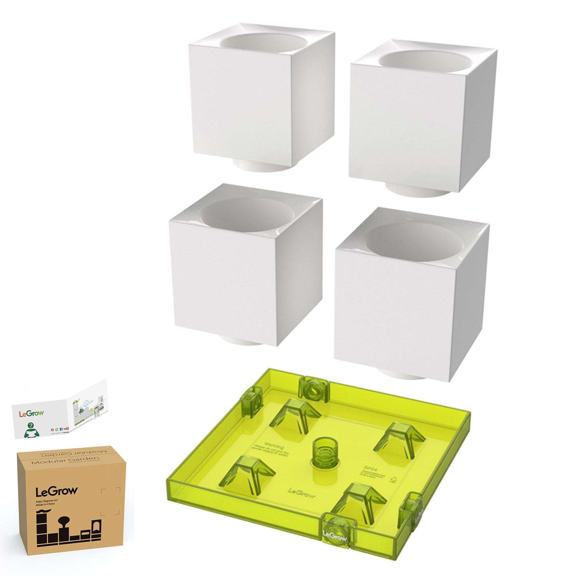 LeGrow Standard Planter with Self-watering System 7 Days Watering Free