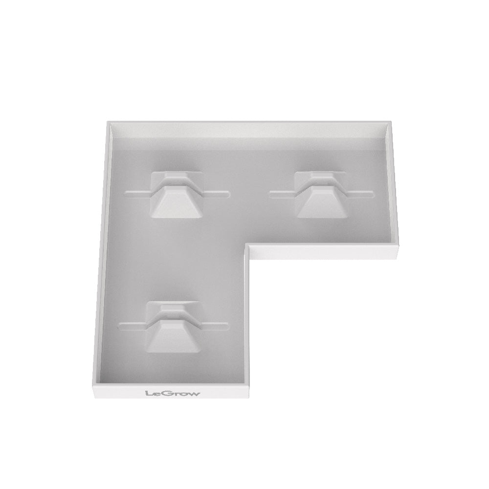 LeGrow Corner Tray | Corrugated Bin Box, 20 Count