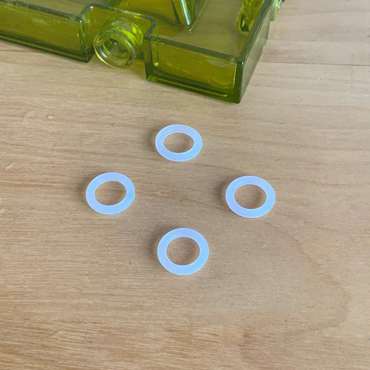 Leak-proof Silicone Ring, 4 count