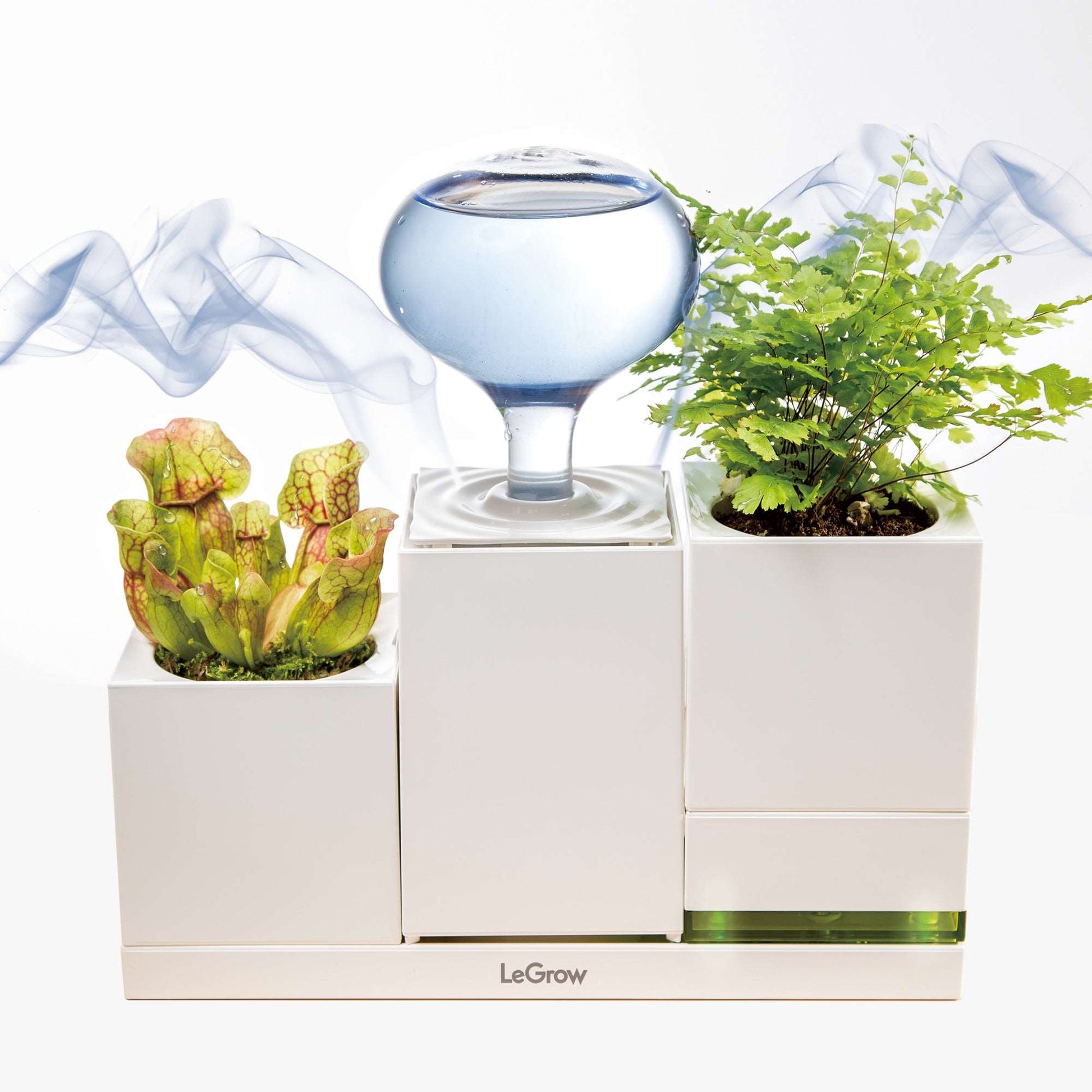 dehumidifier plant pot Pots with Humidifier for Indoor plants and 4-USB Plug | LeGrow