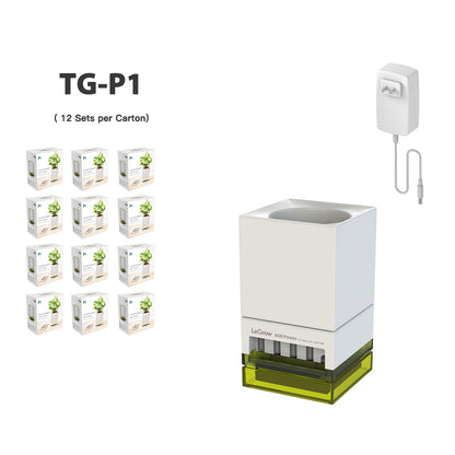 4-Port USB Charging Station with Planter | LeGrow - P1 Case Pack (12 Sets per Carton)