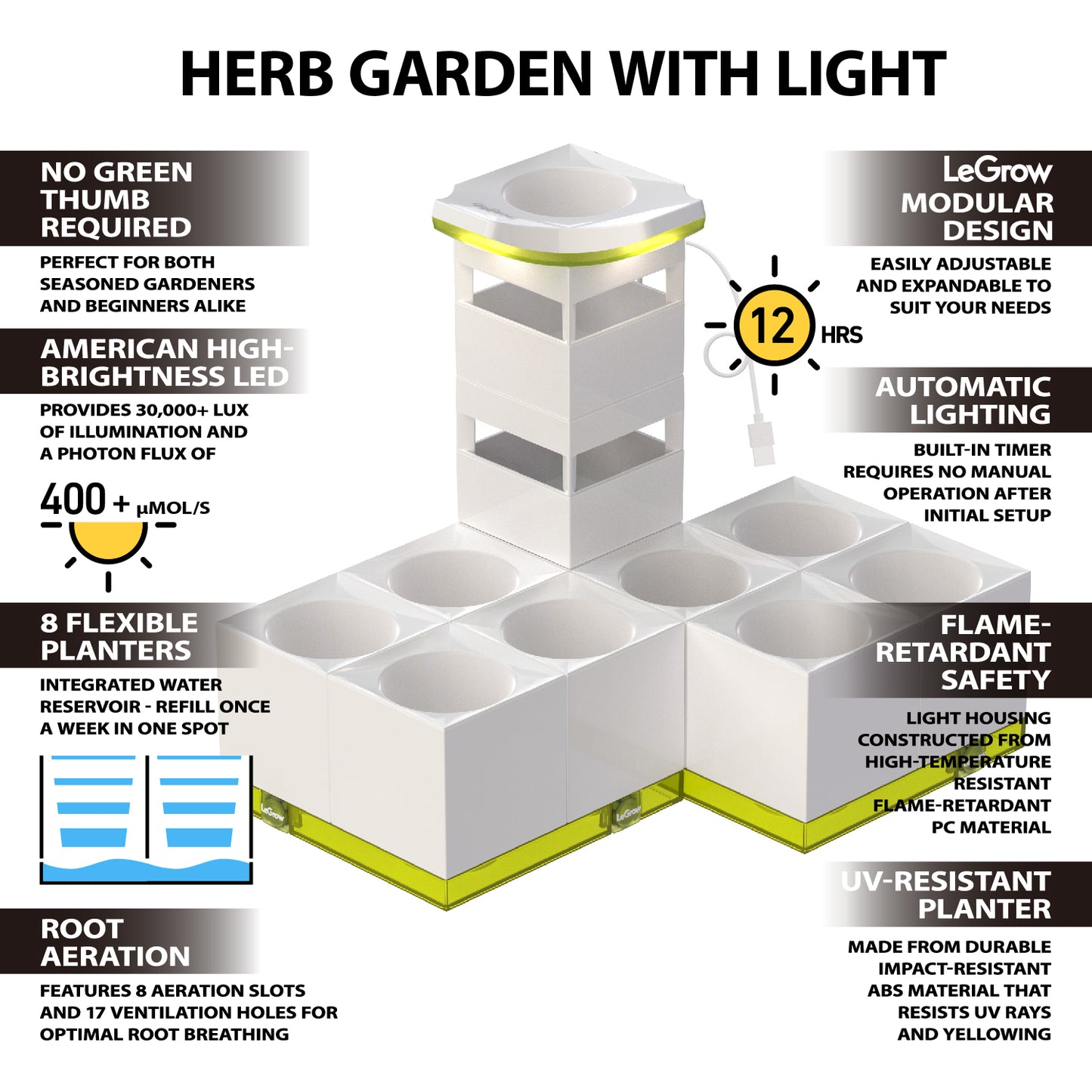 LeGrow Herb Garden (Small)  |  LeGrow 10218