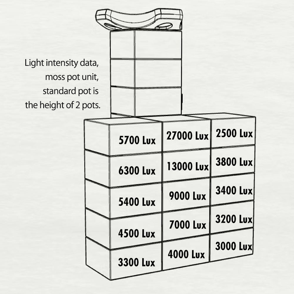 LeGrow Grow Light with Automatically Timer for Indoor Gardening, 2 Count