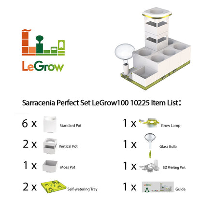 Sarracenia Perfect Set  |  LeGrow100 (10225)