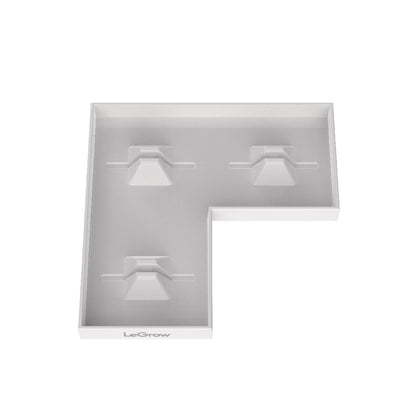 LeGrow Corner Tray | Corrugated Bin Box, 20 Count