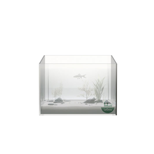 LeGrow Indoor Terrariums for Waterfall  | High-Definition Tempered Glass