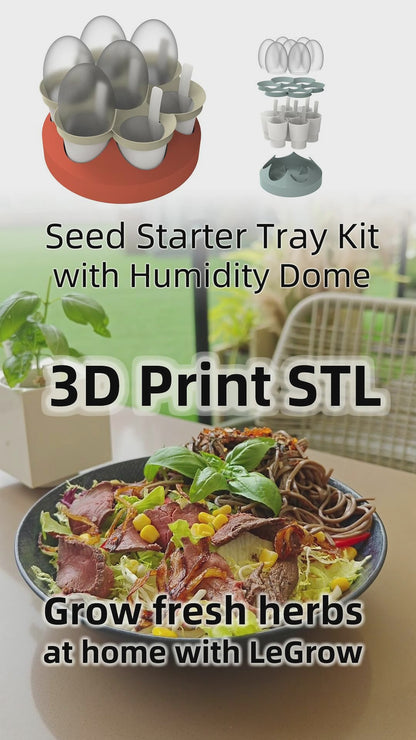 Seed Starter Kit | STL file for 3d printing