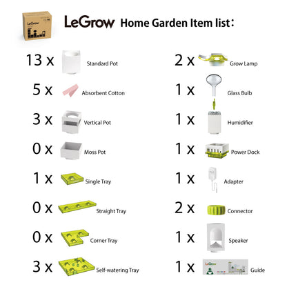 LeGrow Home Garden with speaker  |  LeGrow 10214