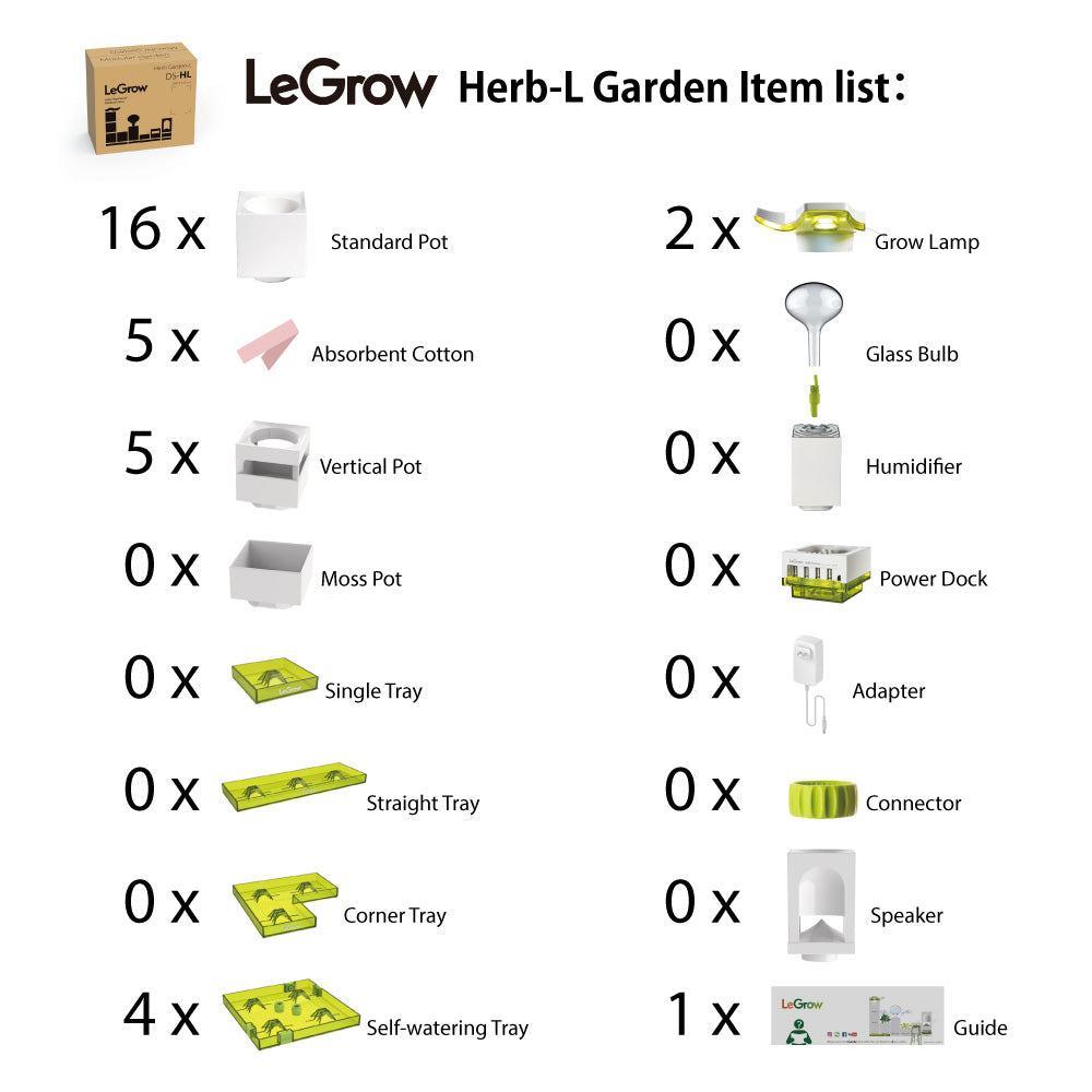 LeGrow Herb Garden (Large) ｜ LeGrow 10216