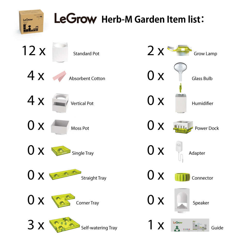 Herb Garden (Medium)  |  LeGrow 10216