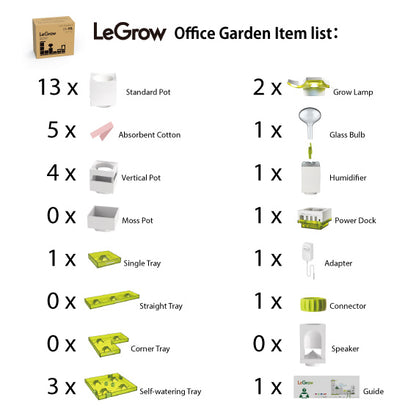 Office Garden without Speaker |  LeGrow 10215