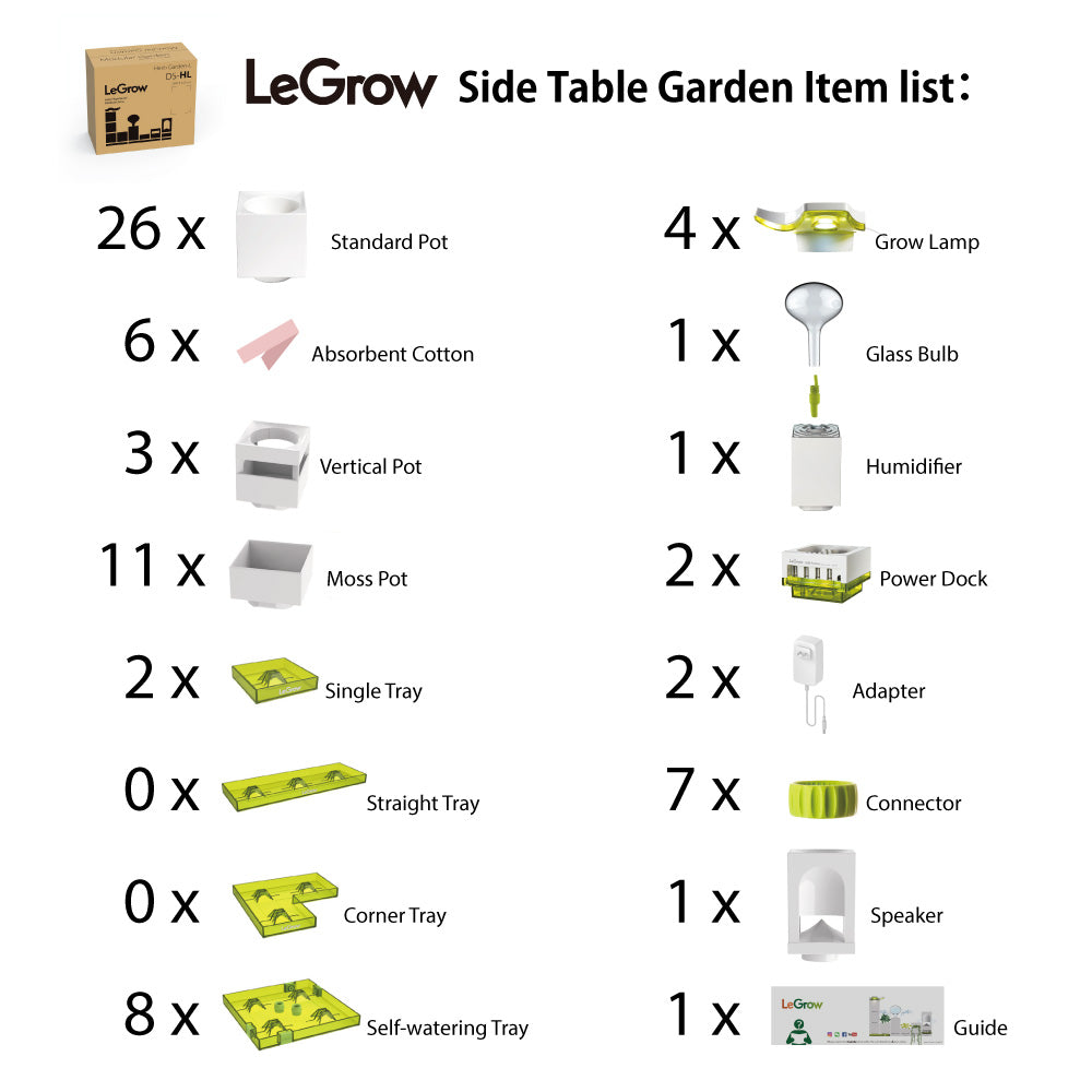Side Table Garden |  LeGrow 10211